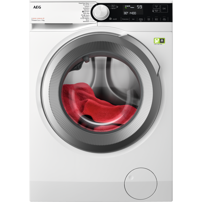 AEG - Frontmatet vaskemaskin - LR833W96W
