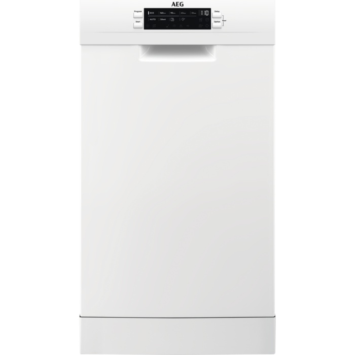 AEG - Frittstående oppvaskmaskin 45-60 cm - FFB62407ZW