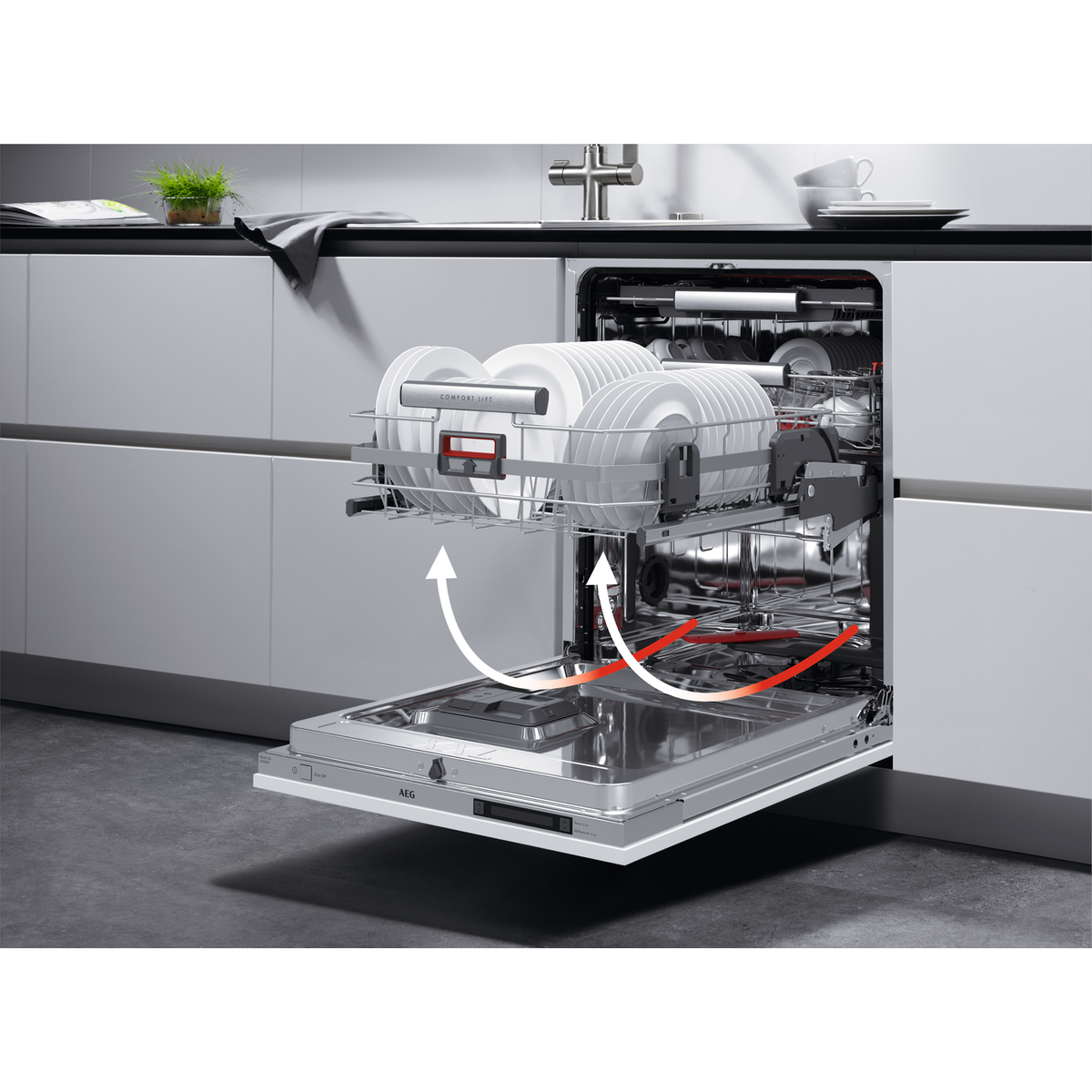 AEG - Oppvaskmaskin 60 cm - FSE94858P