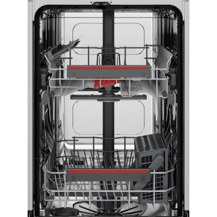 AEG - Frittstående oppvaskmaskin 45-60 cm - FFB62407ZW