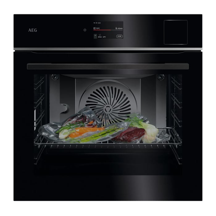 AEG 8000 MealAssist m/SteamPro Varmluftsovn/Dampovn V8SBP731AB
