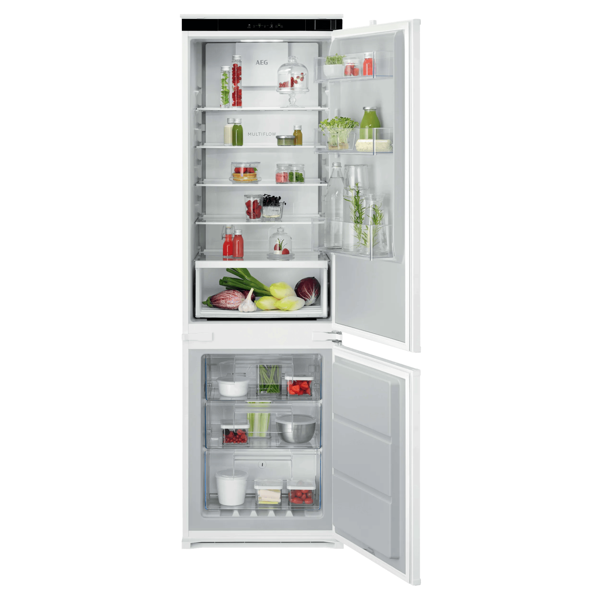 6000 TwinTech® NoFrost kjøl/frys Integrert 177.2 cm NSC6M18FES