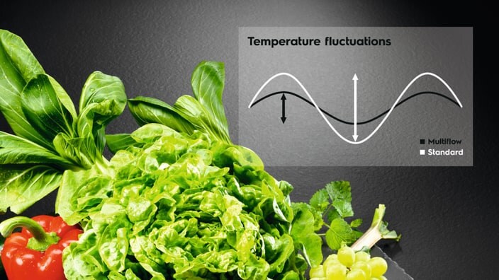 Salad i kyl med multiflow