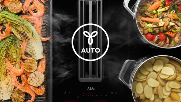 Mat som tilberedes på platetoppen med Hob2hood®