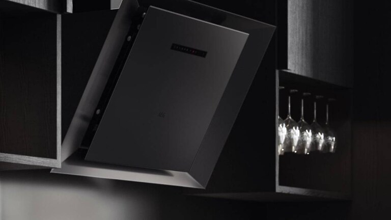 Svart kjøkkenvifte fra AEGs Matt BLac