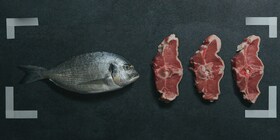 Ulike fiske- og kjøttyper