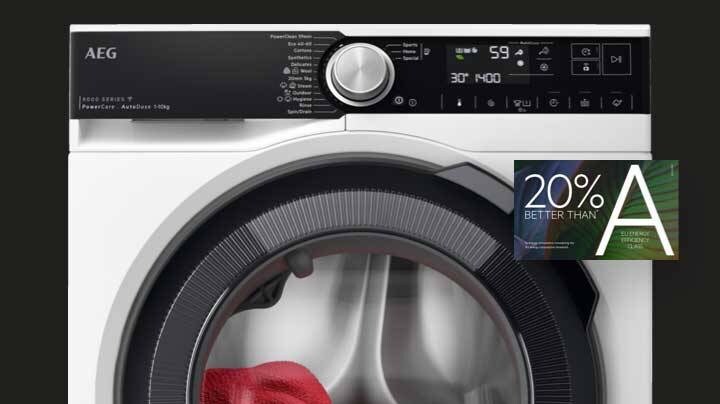 Energy label class A 20% badge