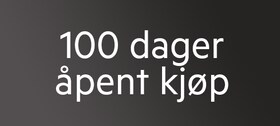 100 dager åpent kjøp på hvitevarer